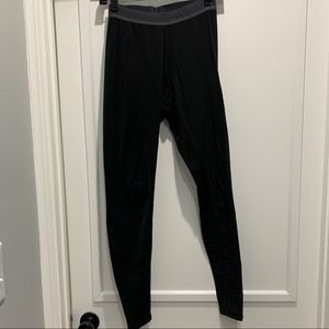 Champion black fleece lined leggings size Small.